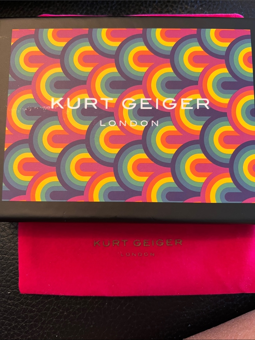 KURT GEIGER LONDON NWT Camden JEWELED EAGLE HEAD CARD HOLDER - Picture 2 of 10